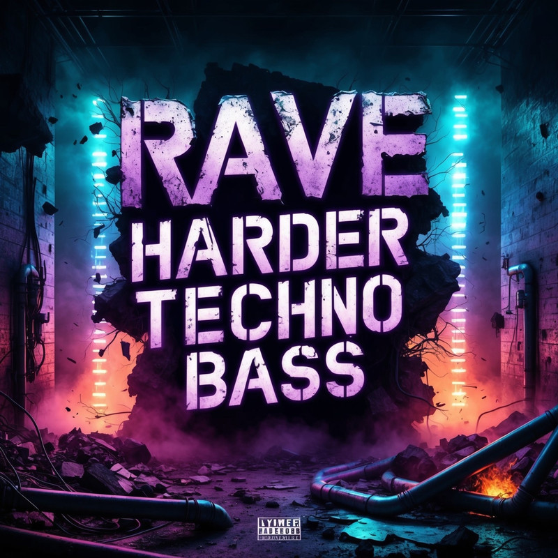 RaveHarderTechnoBass封面