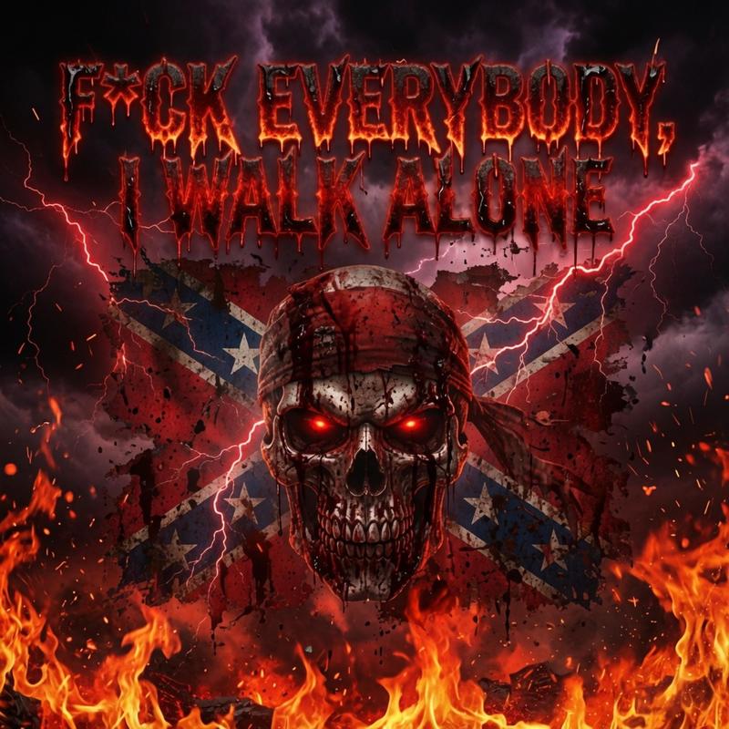 FUCKEVERYBODY,IWALKALONE封面