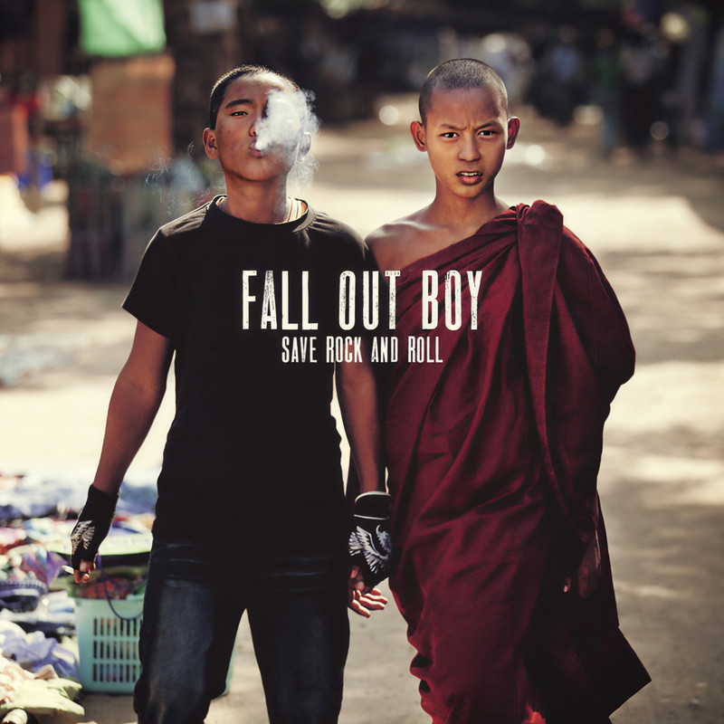 falloutboy给你一个不寻常的摇滚风暴