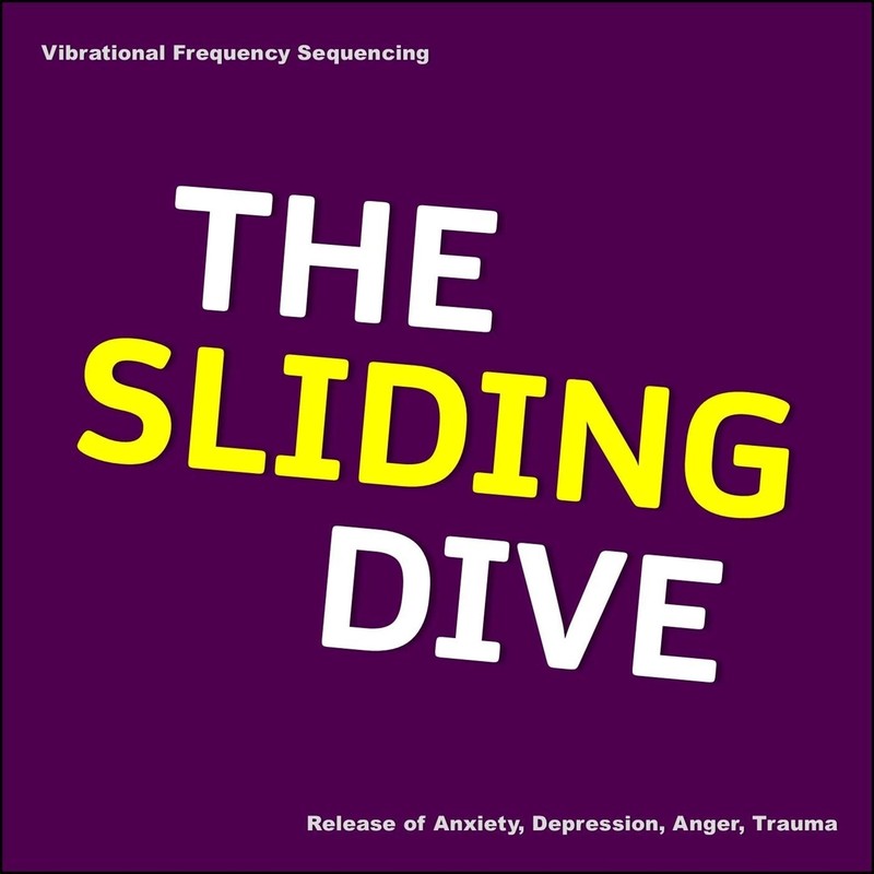 TheSlidingDive:VibrationalFrequencySequencingReleaseforAnxiety,Depression,Anger,Trauma封面