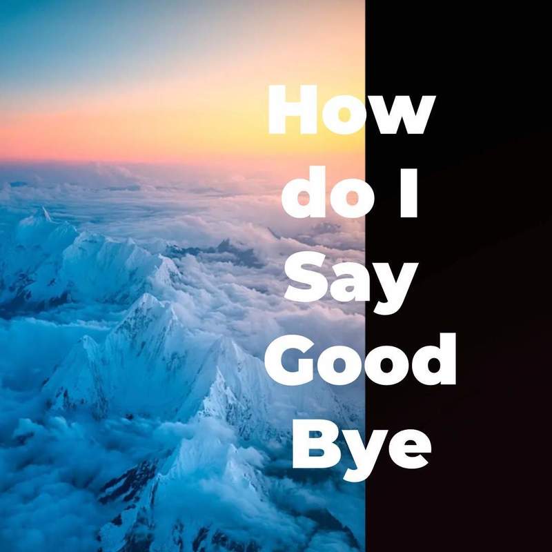 HowdoISayGoodBye封面