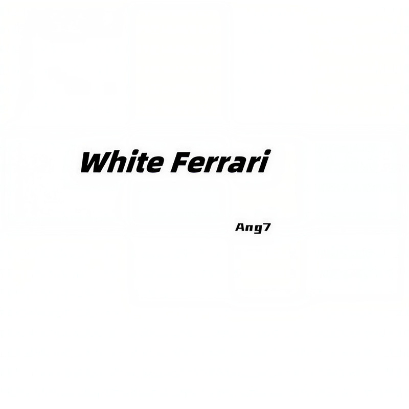 WhiteFerrari封面