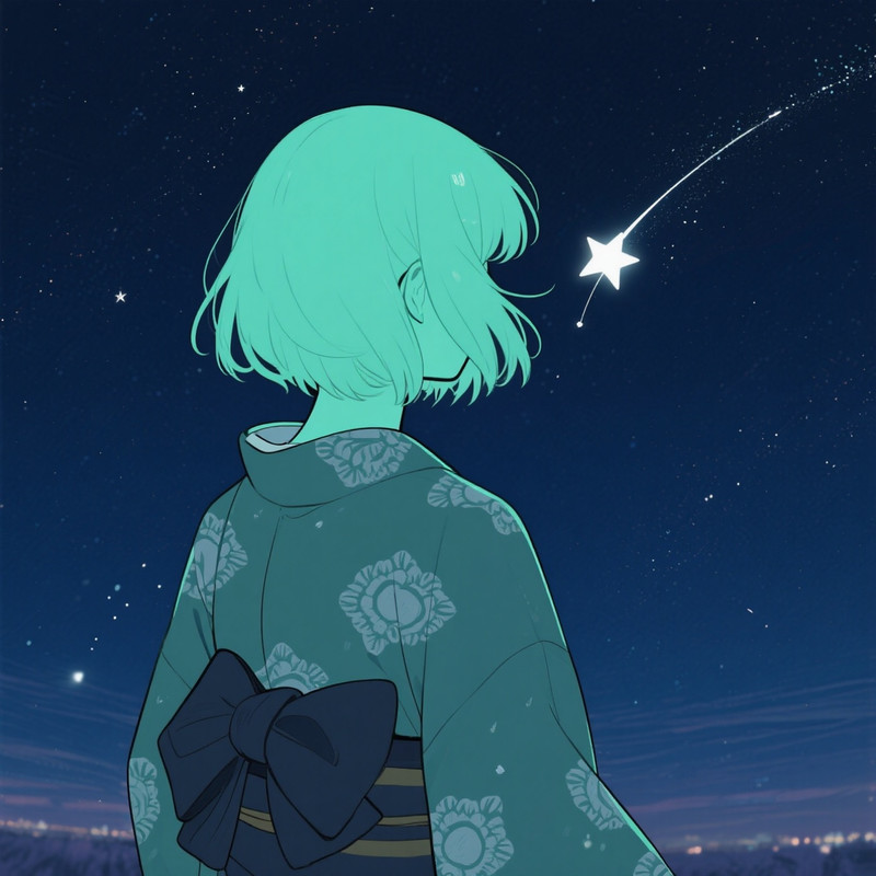 流れ星に願った恋封面