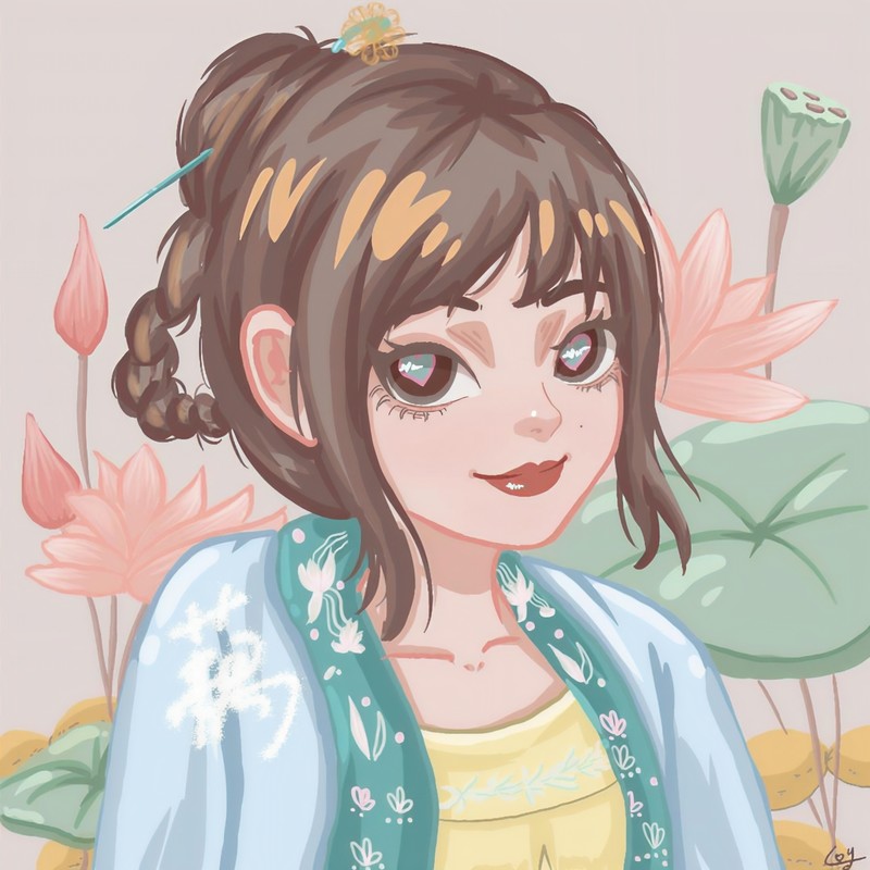 折枝花满衣封面