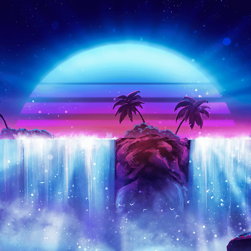SynthWave封面