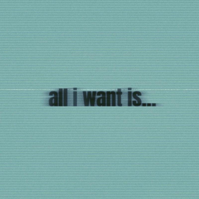 AllIWantIs...封面