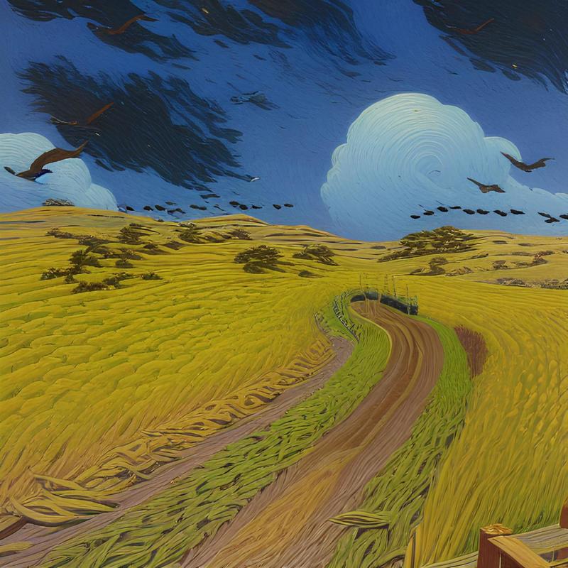 VanGogh'swheatfieldwithcrows封面