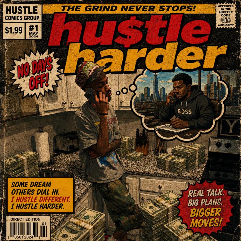 Hu$tleHarder封面
