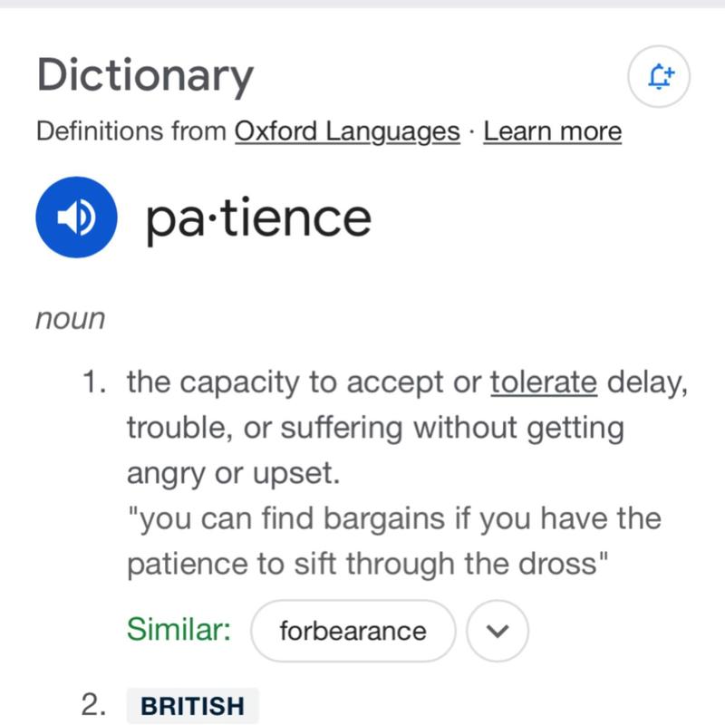 Patience封面