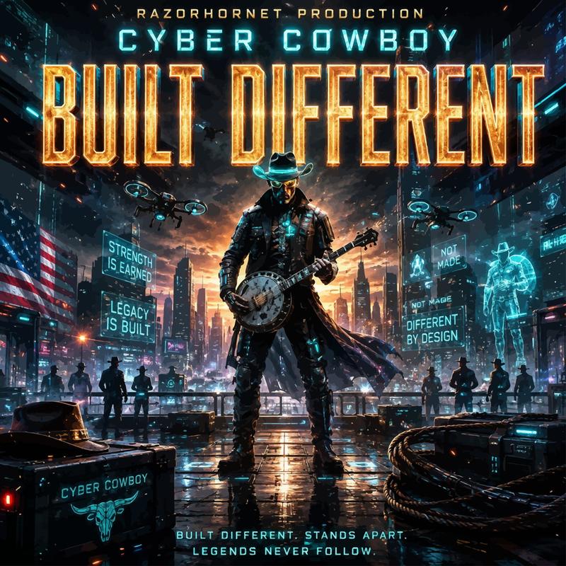 BuiltDifferent封面
