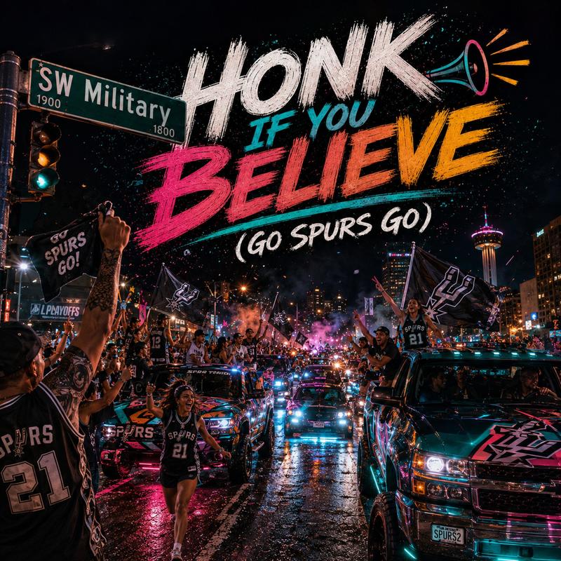 HonkIfYouBelieve(GoSpursGo)封面