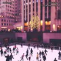 Visions of NYC: Ice Skating at Rockefeller Center