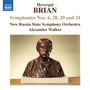 Brian, H.: Symphonies Nos. 6, 28, 29 and 31 (New Russia State Symphony, Walker)