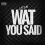 Wat You Said? (Explicit)