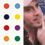 DAMIEN HIRST José Madero limpiándose un beso
