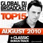 Global DJ Broadcast Top 15 - August 2010