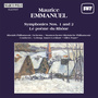 Emmanuel: Symphonies Nos. 1 and 2