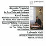 Vranicky, Stamitz, & Telemann: Concertos for Viola, Violin, and Orchestra