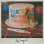 Blue and Pink Confetti