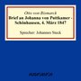 Brief an Johanna von Puttkamer - Schönhausen, 4. März 1847