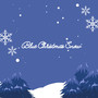 Blue Christmas Snow