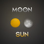 Moon and Sun – Moonlight, Sunlight, Summertime, Sunny Day