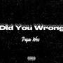 Did You Wrong (Explicit)