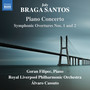 Braga Santos, J.: Piano Concerto / Symphonic Overtures Nos. 1 and 2 (Filipec, Royal Liverpool Philharmonic, Cassuto)