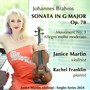 Violin Sonata No. 1 in G Major, Op. 78: III. Allegro molto moderato