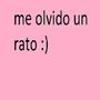 me olvido un rato :)