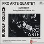 SCHUBERT, F.: String Quartets Nos. 14 and 15 (Pro Arte Quartet) [1948]