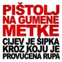 Cijev Je Šipka Kroz Koju Je Provučena Rupa