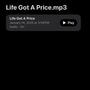 Life got a price (Explicit)