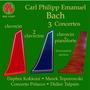 C. P. E. Bach: 3 Concertos sur instruments anciens