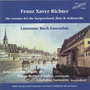 Franz Xaver Richter: Six Sonata for The Harpsichord, Flute and Violoncello