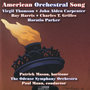 American Orchestral Song