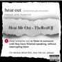 Hear Me Out (Explicit)