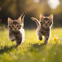 Cheerful cats