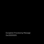 Exception Processing Message 0xc0000005