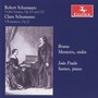 SCHUMANN, R.: Violin Sonatas Nos. 1 and 2 / SCHUMANN, C.: 3 Romanzen (Monteiro, Santos)