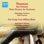 Thomson, V.: Portraits / Pictures / 5 Songs from William Blake (M. Harrell, Philadelphia Orchestra, Ormandy) [1945-1954]