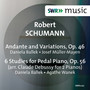 SCHUMANN, R.: Andante and Variations, Op. 46 / Studies for Pedal Piano (arr. C. Debussy for 2 pianos) [Ballek, Müller-Mayen, Wanek]