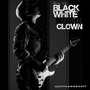 black white clown