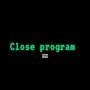 Close program (Explicit)