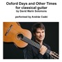 Oxford Days and Other Times for Classical Guitar