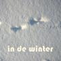 in de winter