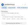 PUSILLANIMOUS (Explicit)