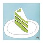 Key Lime Cream Cake