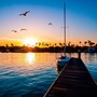 Docking at Sunset
