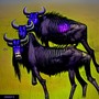 Neon Wildebeest